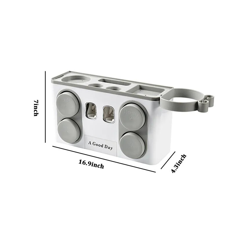 ZENO Wall-Mounted Bathroom Organizer